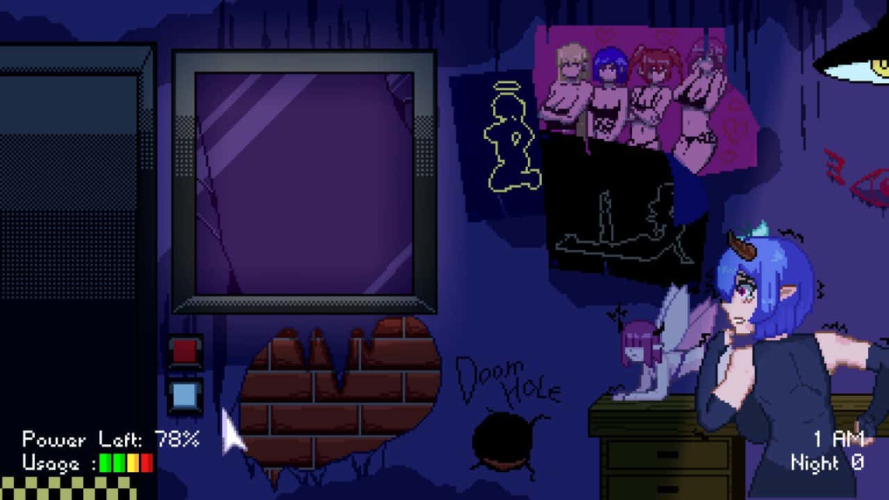 梦境之五夜 Five Nights at Dream's全息投影